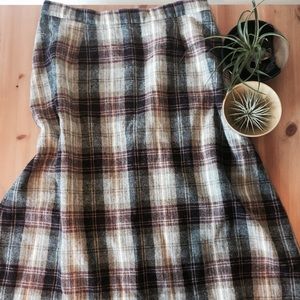 Wool Pencil Skirt